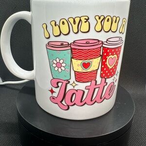 ❤️I Love You a Latte White Coffee Mug❤️